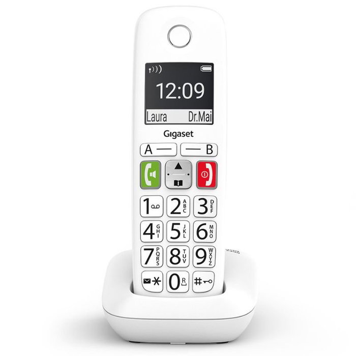 Gigaset E290 Teléfono fijo inalámbrico Blanco